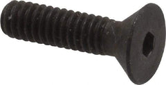 Unbrako - #8-32 UNC Hex Socket Drive, 82° Flat Screw - Alloy Steel, Black Oxide Finish, 5/8" OAL - All Tool & Supply