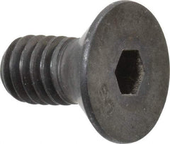 Unbrako - 5/16-18 UNC Hex Socket Drive, 82° Flat Screw - Alloy Steel, Black Oxide Finish, 5/8" OAL - All Tool & Supply