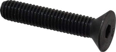 Unbrako - 3/8-16 UNC Hex Socket Drive, 82° Flat Screw - Alloy Steel, Black Oxide Finish, 2" OAL - All Tool & Supply