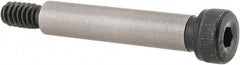 Unbrako - 1/4 x 1-1/4" Shoulder Diam x Length, #10-24, Shoulder Screw - 0.177 to 0.188" Head Height, 0.357 to 0.375" Head Diam, Grade 8 Alloy Steel, 1/8" Hex Socket Drive - All Tool & Supply