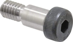 Unbrako - 3/8 x 1/2" Shoulder Diam x Length, 5/16-18, Shoulder Screw - 0.24 to 0.25" Head Height, 0.543 to 0.562" Head Diam, Grade 8 Alloy Steel, 3/16" Hex Socket Drive - All Tool & Supply