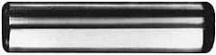 Made in USA - 5mm Diam x 25mm Pin Length Alloy Steel Standard Dowel Pin - Bright Finish, C 47-58 & C 60 (Surface) Hardness, 1 Beveled & 1 Rounded End - All Tool & Supply