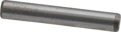 Unbrako - 1/8" Diam x 3/4" Pin Length Grade 8 Alloy Steel Oversized Dowel Pin - C 60 (Surface) & C 50-58 Hardness, 1,845 Lb Breaking Strength, 1 Beveled & 1 Rounded End - All Tool & Supply