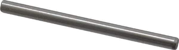 Unbrako - 1/8" Diam x 1-3/4" Pin Length Grade 8 Alloy Steel Oversized Dowel Pin - C 60 (Surface) & C 50-58 Hardness, 1,845 Lb Breaking Strength, 1 Beveled & 1 Rounded End - All Tool & Supply