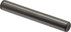 Unbrako - 1/4" Diam x 1-3/4" Pin Length Grade 8 Alloy Steel Oversized Dowel Pin - C 60 (Surface) & C 50-58 Hardness, 7,370 Lb Breaking Strength, 1 Beveled & 1 Rounded End - All Tool & Supply