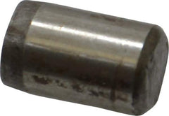 Unbrako - 5/16" Diam x 1/2" Pin Length Grade 8 Alloy Steel Oversized Dowel Pin - C 60 (Surface) & C 50-58 Hardness, 11,500 Lb Breaking Strength, 1 Beveled & 1 Rounded End - All Tool & Supply