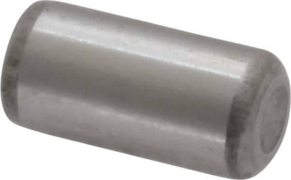 Unbrako - 5/16" Diam x 5/8" Pin Length Grade 8 Alloy Steel Oversized Dowel Pin - C 60 (Surface) & C 50-58 Hardness, 11,500 Lb Breaking Strength, 1 Beveled & 1 Rounded End - All Tool & Supply