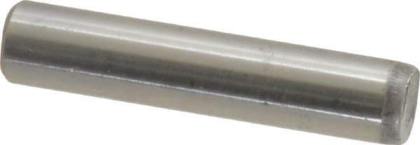 Unbrako - 5/16" Diam x 1-1/2" Pin Length Grade 8 Alloy Steel Oversized Dowel Pin - C 60 (Surface) & C 50-58 Hardness, 11,500 Lb Breaking Strength, 1 Beveled & 1 Rounded End - All Tool & Supply