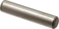 Unbrako - 3/8" Diam x 1-3/4" Pin Length Grade 8 Alloy Steel Oversized Dowel Pin - C 60 (Surface) & C 50-58 Hardness, 16,580 Lb Breaking Strength, 1 Beveled & 1 Rounded End - All Tool & Supply