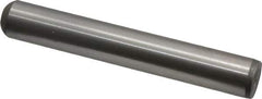 Unbrako - 3/8" Diam x 2-1/2" Pin Length Grade 8 Alloy Steel Oversized Dowel Pin - C 60 (Surface) & C 50-58 Hardness, 16,580 Lb Breaking Strength, 1 Beveled & 1 Rounded End - All Tool & Supply