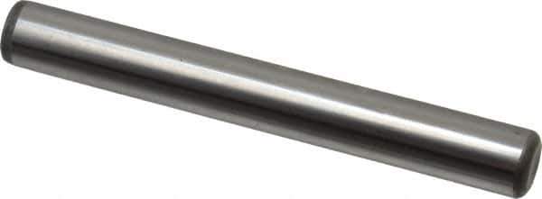 Unbrako - 3/8" Diam x 3" Pin Length Grade 8 Alloy Steel Oversized Dowel Pin - C 60 (Surface) & C 50-58 Hardness, 16,580 Lb Breaking Strength, 1 Beveled & 1 Rounded End - All Tool & Supply