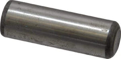 Unbrako - 1/2" Diam x 1-1/2" Pin Length Grade 8 Alloy Steel Oversized Dowel Pin - C 60 (Surface) & C 50-58 Hardness, 29,460 Lb Breaking Strength, 1 Beveled & 1 Rounded End - All Tool & Supply