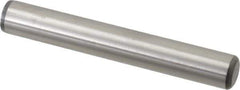 Unbrako - 1/2" Diam x 3-1/2" Pin Length Grade 8 Alloy Steel Oversized Dowel Pin - C 60 (Surface) & C 50-58 Hardness, 29,460 Lb Breaking Strength, 1 Beveled & 1 Rounded End - All Tool & Supply