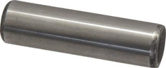 Unbrako - 5/8" Diam x 2-1/4" Pin Length Grade 8 Alloy Steel Oversized Dowel Pin - C 60 (Surface) & C 50-58 Hardness, 46,020 Lb Breaking Strength, 1 Beveled & 1 Rounded End - All Tool & Supply