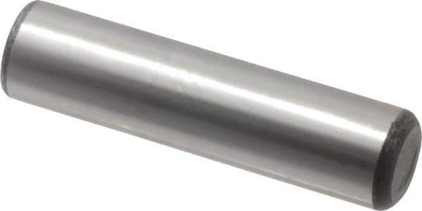 Unbrako - 3/4" Diam x 3" Pin Length Grade 8 Alloy Steel Oversized Dowel Pin - C 60 (Surface) & C 50-58 Hardness, 66,270 Lb Breaking Strength, 1 Beveled & 1 Rounded End - All Tool & Supply