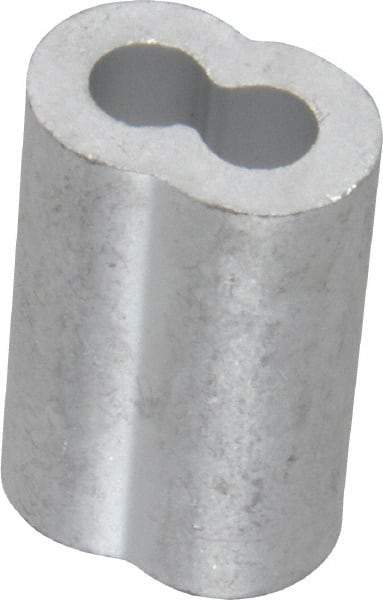 Value Collection - 3/16" Oval Compression Sleeve - Aluminum - All Tool & Supply