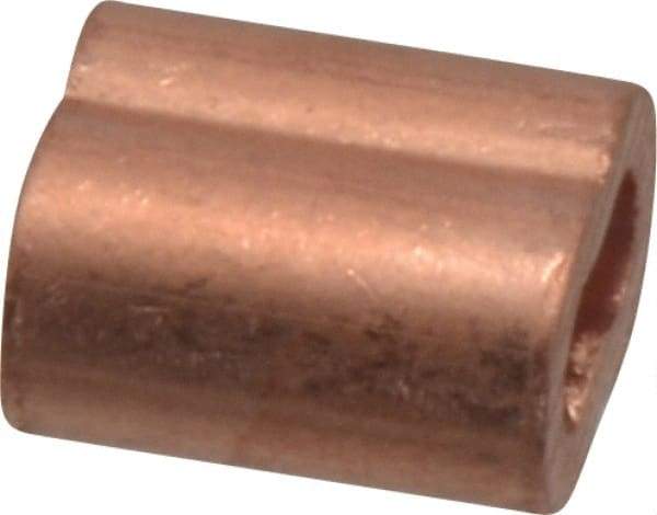 Value Collection - 1/8" Oval Compression Sleeve - Copper - All Tool & Supply