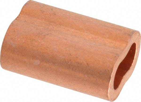 Value Collection - 1/4" Oval Compression Sleeve - Copper - All Tool & Supply