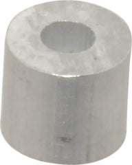 Value Collection - 1/8" Round Stop Compression Sleeve - Aluminum - All Tool & Supply