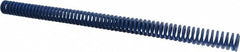 Associated Spring Raymond - 20mm Hole Diam, 10mm Rod Diam, 12" Free Length, Blue Die Spring - All Tool & Supply