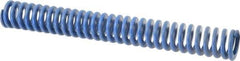 Associated Spring Raymond - 40mm Hole Diam, 20mm Rod Diam, 12" Free Length, Blue Die Spring - 2804.3999 N Max Deflection, 114mm Max Deflection, Medium Duty, Chromium Alloy Steel - All Tool & Supply