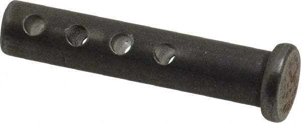 Bee Leitzke - 5/16" Pin Diam, 1-1/2" OAL, Adjustable Clevis Pin - 7/64" Hole, Uncoated Steel - All Tool & Supply