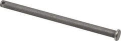 Made in USA - 1/4" Pin Diam, 4" OAL, Standard Clevis Pin - 3/32" Hole, 3-29/32" Usable Length, Uncoated Steel - All Tool & Supply