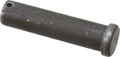 Made in USA - 3/4" Pin Diam, 3" OAL, Standard Clevis Pin - 5/32" Hole, 2-27/32" Usable Length, Uncoated Steel - All Tool & Supply