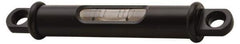 Geier & Bluhm, Inc. - 3-3/4 Inch Long, Horizontal, Brass Tubular and Pocket Level - 0.1 Inch Sensitivity, 5/8 Inch High/Diameter, Black Lacquer, 1 Vial - All Tool & Supply