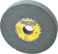 Tru-Maxx - 7" Diam x 1-1/4" Hole x 1" Thick, I Hardness, 60 Grit Surface Grinding Wheel - Silicon Carbide, Type 5, Medium Grade, 3,600 Max RPM, Vitrified Bond, One-Side Recess - All Tool & Supply