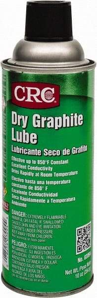 CRC - 16 oz Aerosol Dry Film/Graphite Lubricant - Dark Gray, 850°F Max - All Tool & Supply