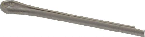 Made in USA - 1/16" Diam x 3/4" Long Extended Prong Cotter Pin - Grade 18-8, Uncoated, Stainless Steel - All Tool & Supply