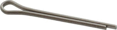 Made in USA - 3/32" Diam x 1" Long Extended Prong Cotter Pin - Grade 18-8, Uncoated, Stainless Steel - All Tool & Supply