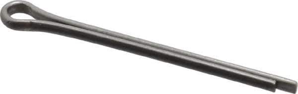 Made in USA - 3/32" Diam x 1-1/4" Long Extended Prong Cotter Pin - Grade 18-8, Uncoated, Stainless Steel - All Tool & Supply