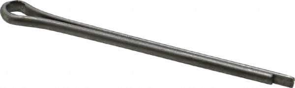 Made in USA - 3/32" Diam x 1-1/2" Long Extended Prong Cotter Pin - Grade 18-8, Uncoated, Stainless Steel - All Tool & Supply