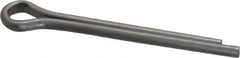 Made in USA - 1/8" Diam x 1-1/4" Long Extended Prong Cotter Pin - Grade 18-8, Uncoated, Stainless Steel - All Tool & Supply