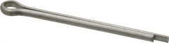 Made in USA - 1/8" Diam x 1-3/4" Long Extended Prong Cotter Pin - Grade 18-8, Uncoated, Stainless Steel - All Tool & Supply