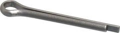 Made in USA - 3/16" Diam x 1-1/2" Long Extended Prong Cotter Pin - Grade 18-8, Uncoated, Stainless Steel - All Tool & Supply