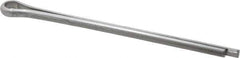 Made in USA - 3/16" Diam x 3" Long Extended Prong Cotter Pin - Grade 18-8, Uncoated, Stainless Steel - All Tool & Supply