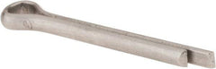 Made in USA - 1/4" Diam x 2" Long Extended Prong Cotter Pin - Grade 18-8, Uncoated, Stainless Steel - All Tool & Supply