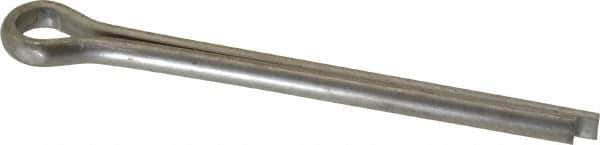 Made in USA - 1/4" Diam x 3" Long Extended Prong Cotter Pin - Grade 18-8, Uncoated, Stainless Steel - All Tool & Supply