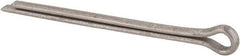 Made in USA - 1/4" Diam x 4" Long Extended Prong Cotter Pin - Grade 18-8, Uncoated, Stainless Steel - All Tool & Supply