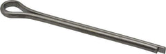 Made in USA - 5/16" Diam x 4" Long Extended Prong Cotter Pin - Grade 18-8, Uncoated, Stainless Steel - All Tool & Supply