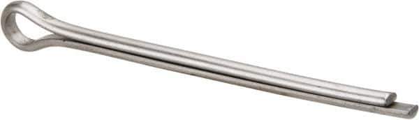 Made in USA - 5/16" Diam x 5" Long Extended Prong Cotter Pin - Grade 18-8, Uncoated, Stainless Steel - All Tool & Supply