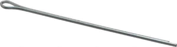 Made in USA - 1/16" Diam x 2" Long Extended Prong Cotter Pin - Grade 2, Zinc-Plated, Steel - All Tool & Supply