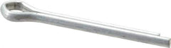 Made in USA - 3/16" Diam x 1-3/4" Long Extended Prong Cotter Pin - Grade 2, Zinc-Plated, Steel - All Tool & Supply