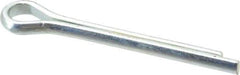 Made in USA - 5/16" Diam x 2-1/2" Long Extended Prong Cotter Pin - Grade 2, Zinc-Plated, Steel - All Tool & Supply