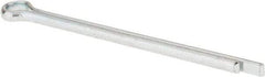 Made in USA - 5/16" Diam x 5" Long Extended Prong Cotter Pin - Grade 2, Zinc-Plated, Steel - All Tool & Supply