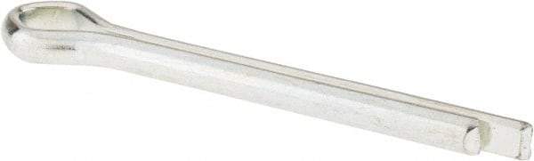 Made in USA - 3/8" Diam x 3" Long Extended Prong Cotter Pin - Grade 2, Zinc-Plated, Steel - All Tool & Supply