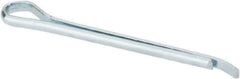 Made in USA - 1/16" Diam x 1" Long Hammerlock Cotter Pin - Grade 2, Zinc-Plated, Steel - All Tool & Supply